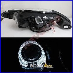 97 98 99 Mitsubishi Eclipse Halo Projector Headlights G2 & Tail Lights Black