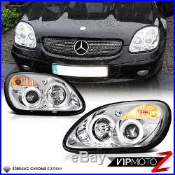 98-04 M-Benz R170 SLK230 SLK320 SLK32 Angel Eye Headlights LED Red Tail Lights