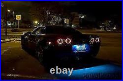 AUTHENTIC C6 Corvette LED Tail Lights Eagle Eye Brand 2005-2013 Lens Options