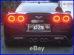 AUTHENTIC With WARRANTY! C6 Corvette LED Tail Lights Eagle Eye Brand 2005-2013