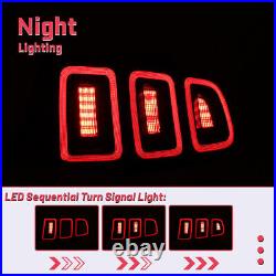 AUTOWIKI Sequential LED Tail Lights For 2010-2014 Ford Mustang Rear Brake Lamps