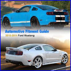 AUTOWIKI Sequential LED Tail Lights For 2010-2014 Ford Mustang Rear Brake Lamps