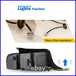 AUTOWIKI Sequential LED Tail Lights For 2010-2014 Ford Mustang Rear Brake Lamps