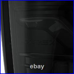 Alpha Black Sequential LED Tail Lights Lamps Luxx for 2016-2023 Toyota Tacoma