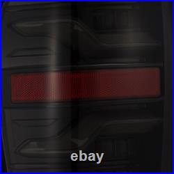 Alpha Black Sequential LED Tail Lights Lamps Luxx for 2016-2023 Toyota Tacoma
