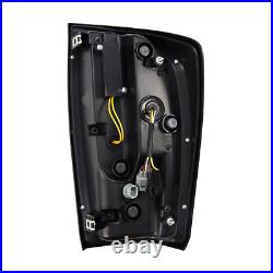 Alpha Black Sequential LED Tail Lights Lamps Luxx for 2016-2023 Toyota Tacoma