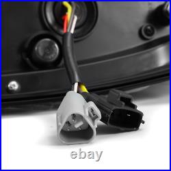 Alpha Black Sequential LED Tail Lights Lamps Luxx for 2016-2023 Toyota Tacoma