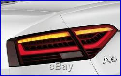 Audi A5 S5 RS5 Tail Lights Audi A5 2012 Model LED FACELIFT Taillights
