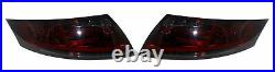 Audi Tt Mk2 8j 06-14 Led Red/smoked Rear Tail Lights With Sequential Indicators