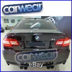 BMW E92 COUPE 06-13 LCI LED CLEAR RED STYLE TAIL LIGHTS M3 320d 325d 330d 335i