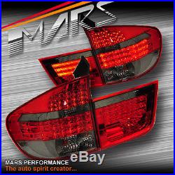 BMW X5 E70 Smoked RED LED Tail Lights Pre LCI 07-10 M Sports Taillight