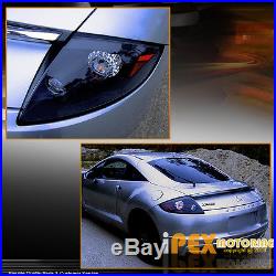 BRIGHTEST Pair 2006-2011 Mitsubishi Eclipse GS/GT/SPYDER LED Tail Light Black