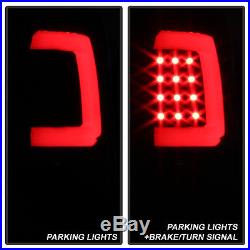 Black 1994-2001 Dodge Ram 1500 2500 3500 LED Tube Tail Lights Lamps Left+Right