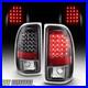 Black 1997-2004 Dodge Dakota LED Tail Lights Brake Lamps Replacement Left+Right