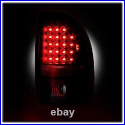 Black 1997-2004 Dodge Dakota LED Tail Lights Brake Lamps Replacement Left+Right