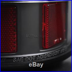 Black 2003-2006 Chevy Silverado 1500 2500 3500 LED Tail Lights Lamps Left+Right