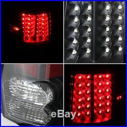 Black 2007-2013 Toyota Tundra Headlights + Led Tail Lamp Lights Left+Right 07-13