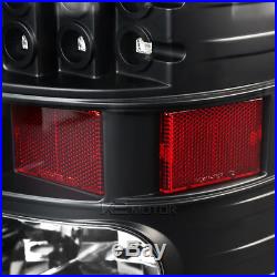 Black 2009-2017 Dodge Ram 1500 2500 3500 LED Tail Lights Brake Lamps Left+Right