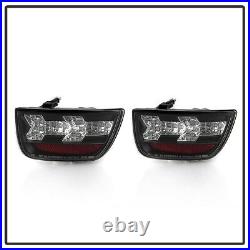 Black 2010-2013 Chevy Camaro Lumileds LED Tail Lights Lamps 10 11 12 13