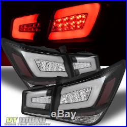 Black 2012-2016 Chevy Cruze Lumileds LED Tail Lights Brake Lamps Pair Left+Right
