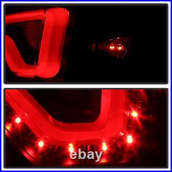 Black 2014-2019 Chevy Impala LED Light Tube Tail Lights Brake Lamps Left+Right