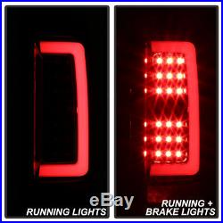 Black 2015-2019 Chevy Colorado Full LED Tube Bar Tail Lights Brake Lamps 15-19