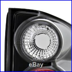 Black 98-04 Chevy S10 Halo Smd Projector Headlights+rear Tail Lights