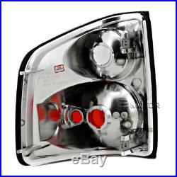 Black 98-04 Chevy S10 Halo Smd Projector Headlights+rear Tail Lights