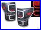 Black C-Bar Full LED Tail Lights For 2007-2012 Toyota Tundra SR5 Pickup