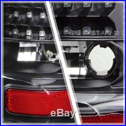 Black/Clear FULL LED Tail Light Brake Lamp for 00-06 GMC Yukon/Tahoe/Suburban