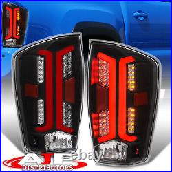 Black Clear LED Brake Stop Tail Lights Lamp Assembly For 2016-2022 Toyota Tacoma