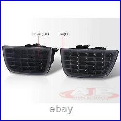Black Clear LED Tail Lights Lamps Sequential Signal For 2010-2013 Chevy Camaro