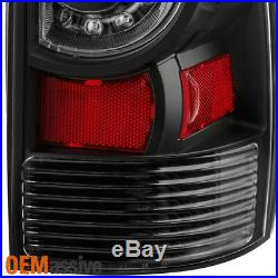 Black Edition Fits 05-15 Toyota Tacoma LED Tail Lights Brake Lamps Replacement