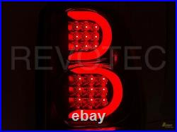 Black LED C Bar Tail lights For 2002-2009 Chevy Trailblazer