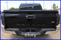 Black LED Tail Light Set With Smoke Lens Fits 2016-2023 Toyota Tacoma