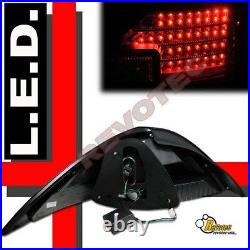 Black LED Tail Lights For 2003 2004 2005 Honda Accord 2Dr Coupe 2 Door