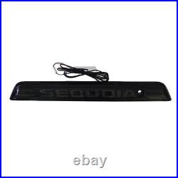 Black LED Trunk Tail lights 3rd Brake Stop Lamp For Toyota Sequoia 2007-2019