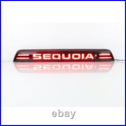 Black LED Trunk Tail lights 3rd Brake Stop Lamp For Toyota Sequoia 2007-2019