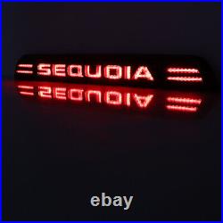 Black LED Trunk Tail lights 3rd Brake Stop Lamp For Toyota Sequoia 2007-2019