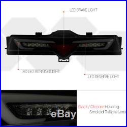 Black/Smoke3D LED BARRear Third 3RD Tail Brake Light Lamp for 13-19 FRS/86/BRZ