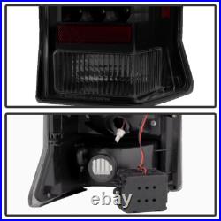 Black Smoke 2002 2003 2004 2005 2006 Cadillac Escalade ESV LED Tail Lights Lamps