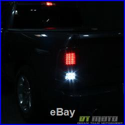 Black Smoke C Strip Design 2009-2018 Dodge Ram 1500 2500 3500 LED Tail Lights