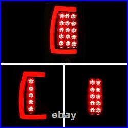 Black Smoke For Chevy Suburban Tahoe Yukon 2000-2006 LED Bar Tail Lights Lamps