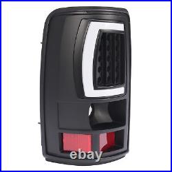 Black Smoke For Chevy Suburban Tahoe Yukon 2000-2006 LED Bar Tail Lights Lamps