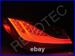 Black Smoke LED Tail Lights Lamps For 2010-2016 Genesis Coupe 2Dr RH & LH