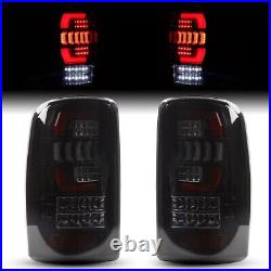 Black Smoke LED Tail Lights for 2000-2006 Chevy Suburban Tahoe Yukon Rear Lamps