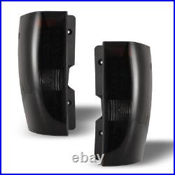 Black Smoke LED for 2007-2014 Chevy Suburban 1500 Tail Lights 07-14 Chevy Tahoe