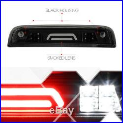 Black Smoke Rear LED Bar Third3rdBrake Light Cargo for 14-18 Silverado/Sierra