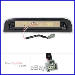 Black Smoke Rear LED Bar Third3rdBrake Light Cargo for 14-18 Silverado/Sierra