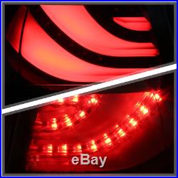 Black/Smoke Tron LED Bar Tail Light Brake Lamp for 05-08 E90/E91 3-Series 4Dr